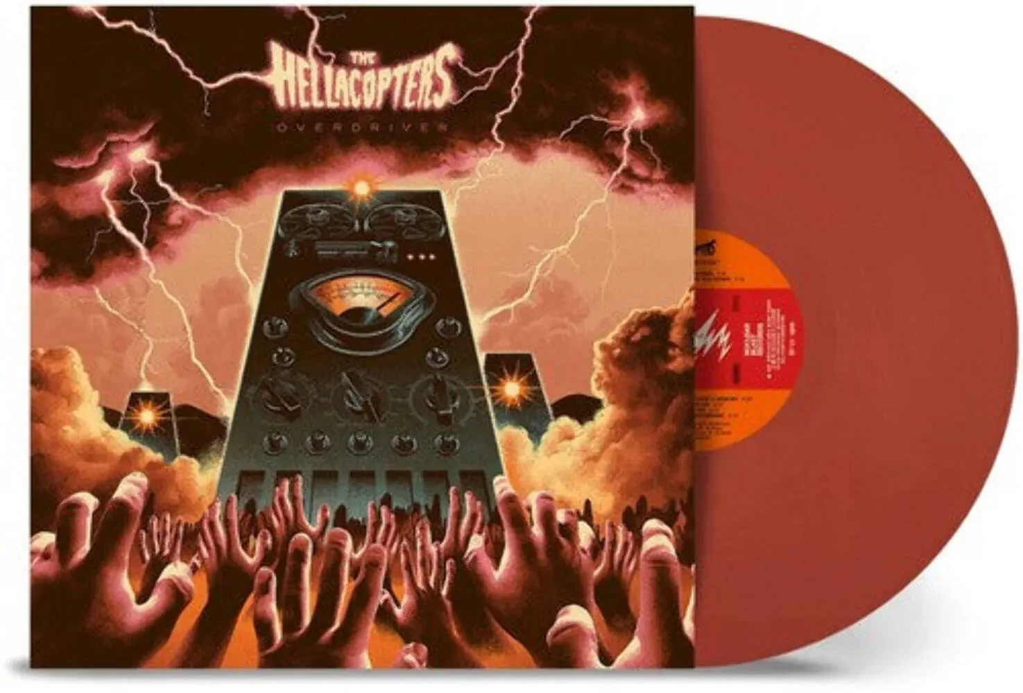 The Hellacopters - Overdriver [Brick Red Vinyl] NEW Vinyl