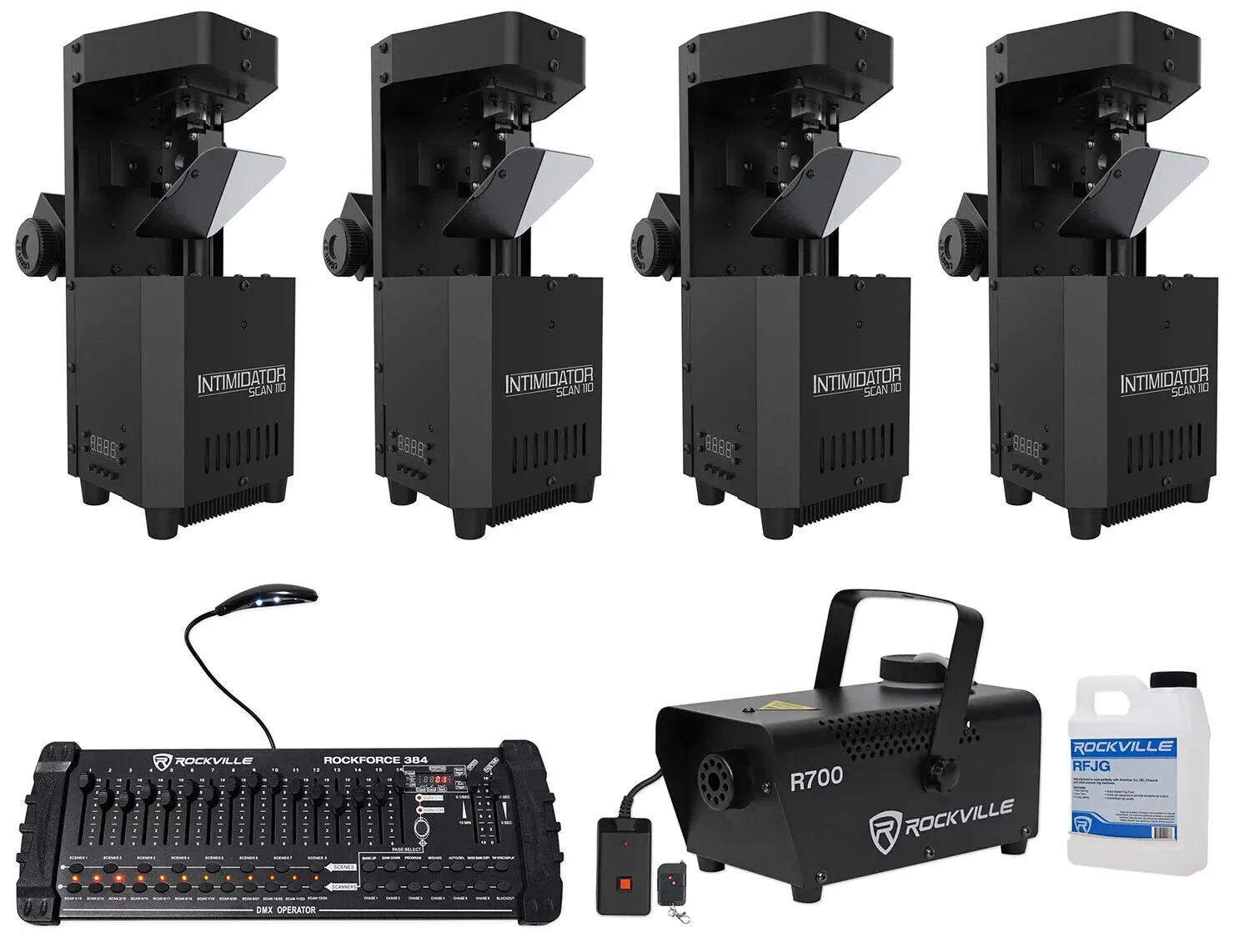 Комплект светового оборудования Chauvet DJ Intimidator Scan 110 + ROCKFORCE