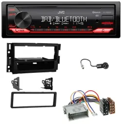 Автомагнитола для Buick Enclave 2008–2012, Lucerne 2006–201 JVC Bluetooth, USB, DAB, MP3