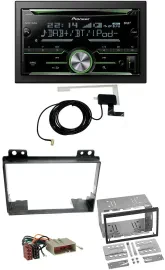 Автомагнитола Pioneer 2-DIN CD USB MP3 Bluetooth DAB для Ford Fiesta 2003–2005 и Fusion с 2002