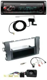 Pioneer Bluetooth DAB USB Lenkrad Autoradio für Toyota Avensis Typ T25 ab 2003