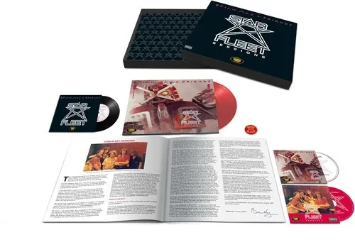 Виниловая пластинка Brian May + Friends - Star Fleet Sessions (40th Anniversary) [Red LP/2 CD/7" Sin