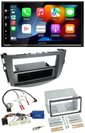 Kenwood DAB USB Bluetooth 2DIN Lenkrad Autoradio für Toyota RAV 4 ab 2011 28 Pin