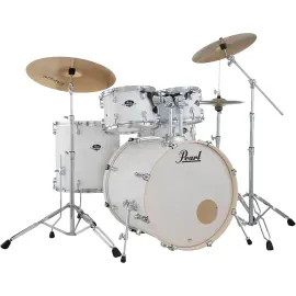 Ударная установка Pearl Export EXX (набор, 5 шт.) с тарелками Sabian PX, Pure White