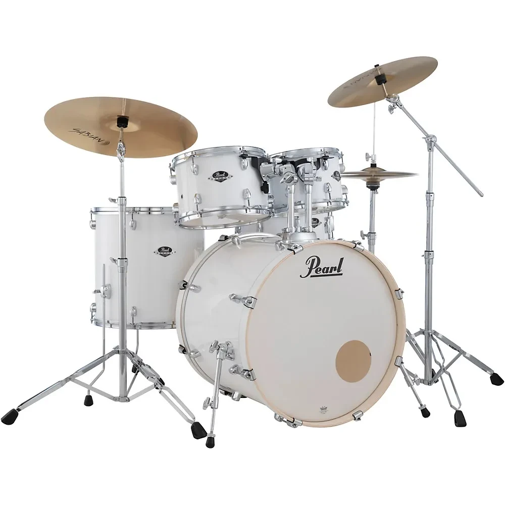 Ударная установка Pearl Export EXX (набор, 5 шт.) с тарелками Sabian PX, Pure White