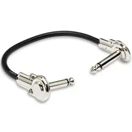 Патч-кабель инструментальный Hosa 3' 1/4" Right Angle Male to 1/4" Right Angle Male Guitar Patch Cable