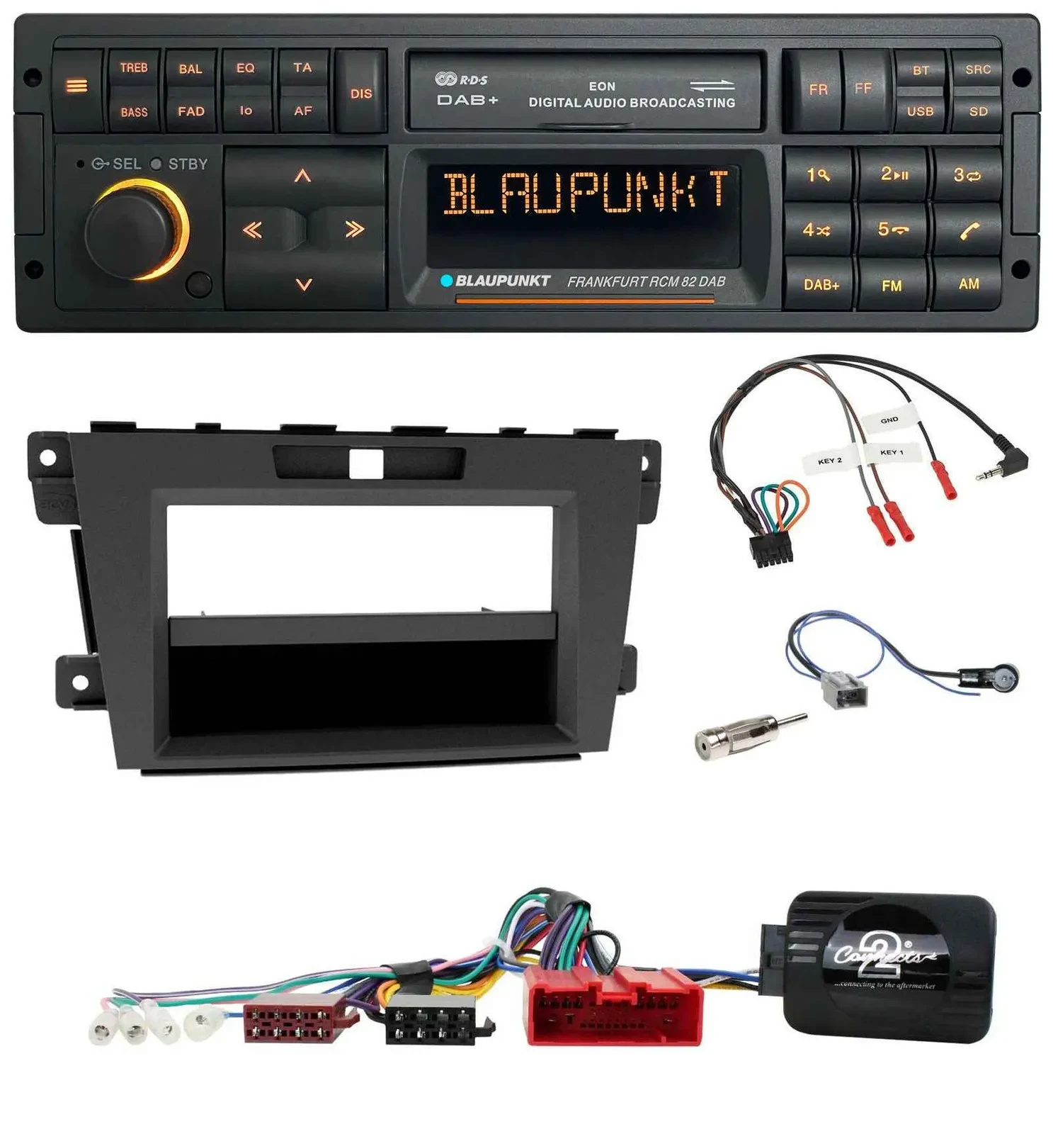 Blaupunkt USB DAB SD Lenkrad Bluetooth Autoradio für Mazda CX-7 2009-2013