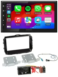 Kenwood MP3 USB DAB 2DIN Bluetooth Autoradio für Alfa Giulietta ab 13 940 Faceli