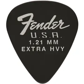 Медиаторы Fender 351 Dura-Tone 1.21 12-Pack, Black