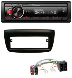 Pioneer MP3 1DIN DAB USB AUX Autoradio für Fiat Doblo 12-15 Opel Combo 10-15