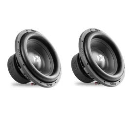(2) NVX YSW122 800W RMS Dual 2-Ohm 12" Subwoofers
