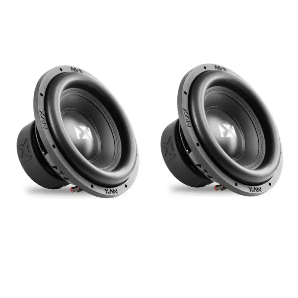 (2) NVX YSW122 800W RMS Dual 2-Ohm 12" Subwoofers