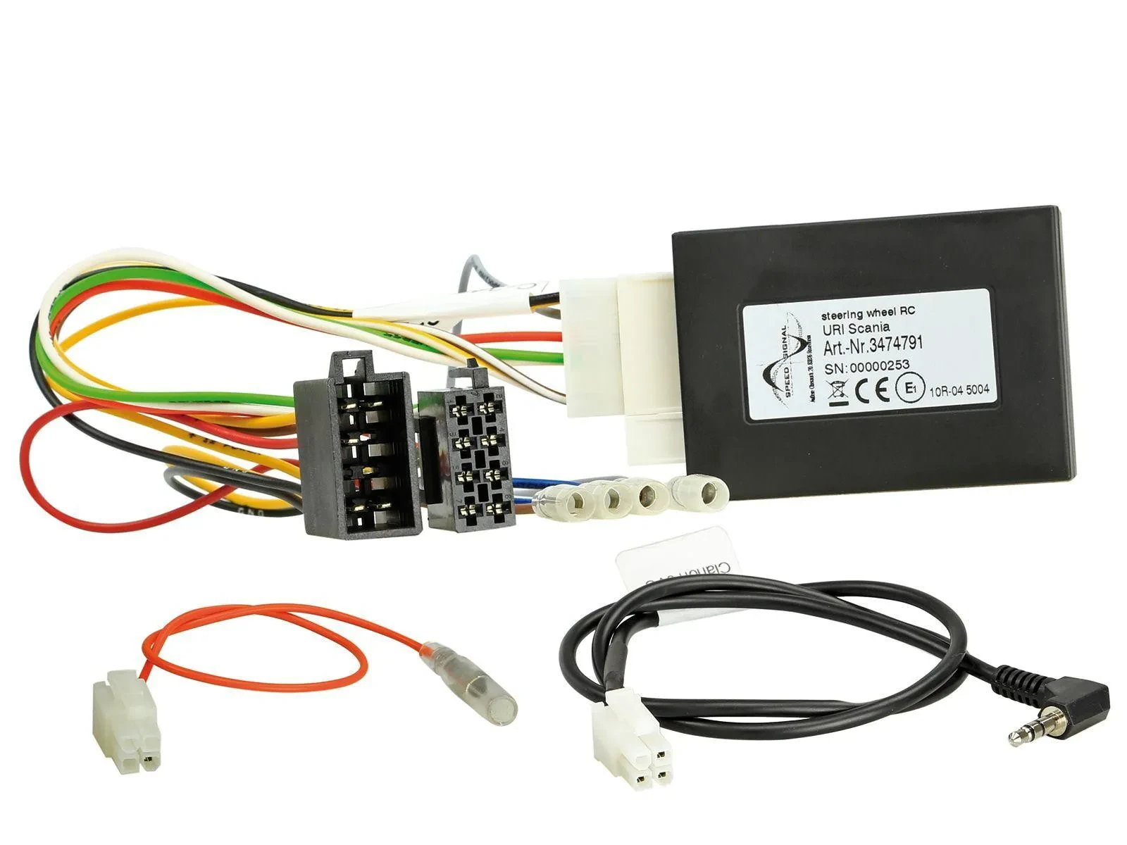 ACV CAN-Bus- Lenkradadapter für Scania R 2004-2012 ISO JVC 42-1272-900