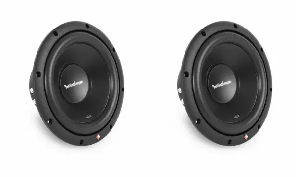2x Rockford Fosgate PRIME R2D2-10 250W 10" Dual 2 ohm Car Subwoofer Package