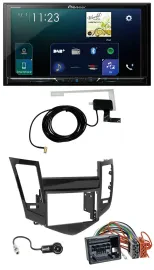 Pioneer 2DIN DAB USB MP3 Bluetooth Autoradio für Chevrolet Cruze ab 2009