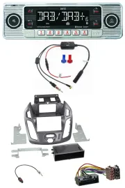 Dietz DAB USB MP3 Bluetooth Autoradio für Ford Transit Connect 12-18 Display Peg