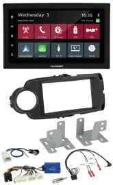Blaupunkt DAB Bluetooth USB Lenkrad 2DIN Autoradio für Toyota Yaris ab 2014 schw