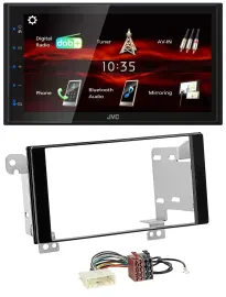 JVC USB Bluetooth MP3 DAB 2DIN Autoradio für Subaru Forester Impreza XV ab 12