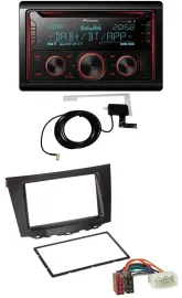 Pioneer 2DIN MP3 DAB USB CD Bluetooth Autoradio für Suzuki Kizashi (ab 2009)