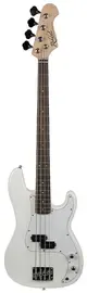 Бас-гитара ROCKDALE Stars PB Bass White