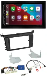 ESX 2DIN DAB USB Lenkrad Bluetooth Autoradio für Toyota RAV 4 ab 2013