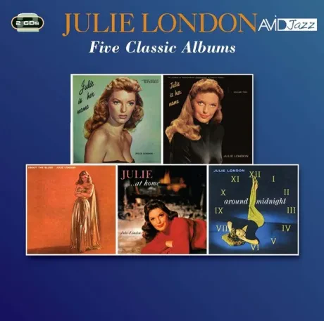 CD-диск Julie London — Julie Is Her Name / Julie Is Her Name Vol. 2 / About the Blues / Julie... at Home / Around Midnight (2 CD)