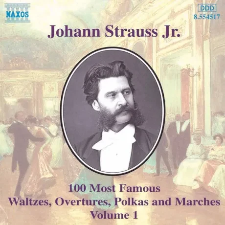 JOHANN STRAUSS JR. - 100 Most Famous Works Vol.1 (CD)