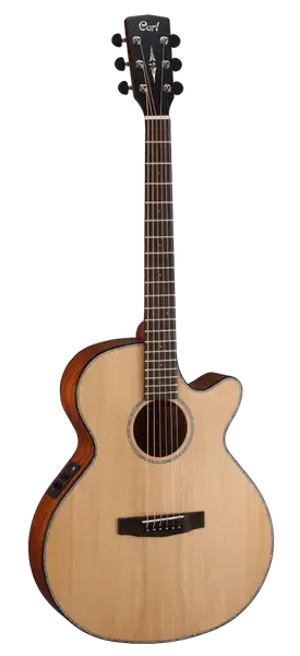 Электроакустическая гитара Cort SFX-ES Natural Satin с чехлом
