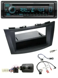 Kenwood Lenkrad Bluetooth DAB USB CD Autoradio für Suzuki Swift Sport ab 2011 sc