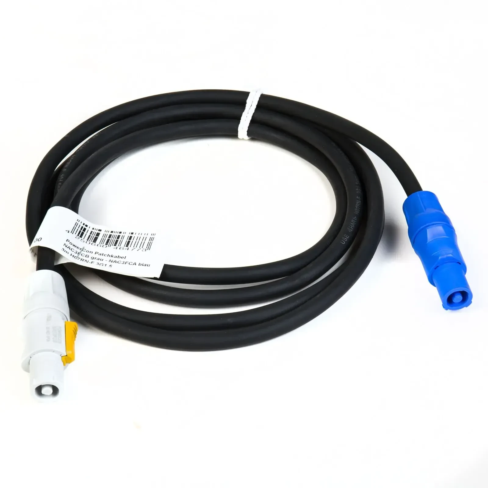 Сетевой кабель Music Store PAH0019116-000 Black 3 м