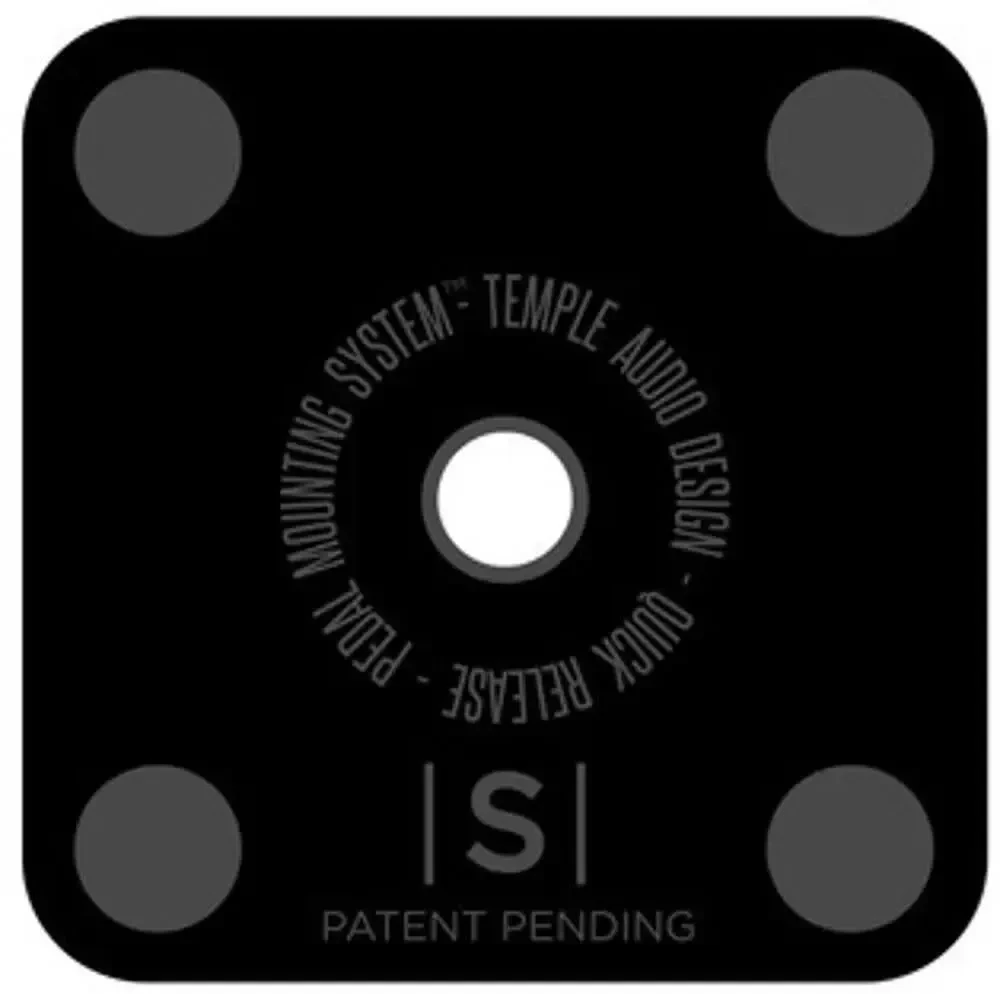 Крепление для гитарных педалей Temple Audio Quick Release Pedal Plate Small (с винтом)
