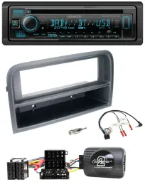 Kenwood Bluetooth DAB CD Lenkrad USB Autoradio für Fiat Croma 2005-2010
