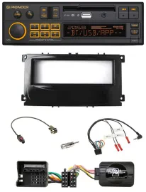 Pioneer DAB Lenkrad USB Bluetooth Autoradio für Ford Focus ab 07 Galaxy C-Max sc
