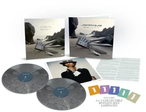 Виниловая пластинка JAMIROQUAI – High Times: Singles 1992–2006 (Tour Edition, Marbled Steel) (Релиз 2025)