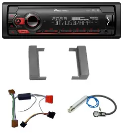 Pioneer MP3 USB DAB Bluetooth Autoradio für Audi A2 A3 8L A4 B5 TT 99-06 Aktivsy