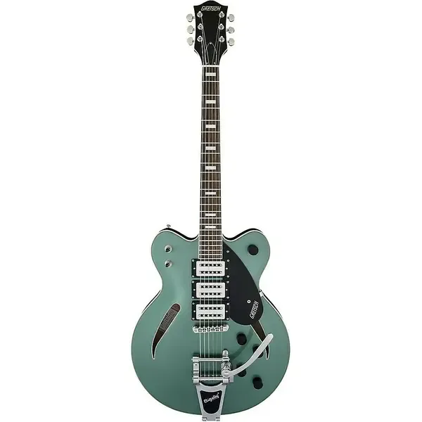 Электрогитара полуакустическая Gretsch G2627T Streamliner Center Block "Cateye" with Bigsby Georgia Green