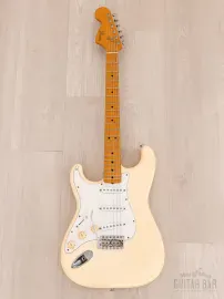 Электрогитара Fender 1967 Stratocaster Vintage Reissue ST67-85L SSS Left-Handed White w/case Japan 1988