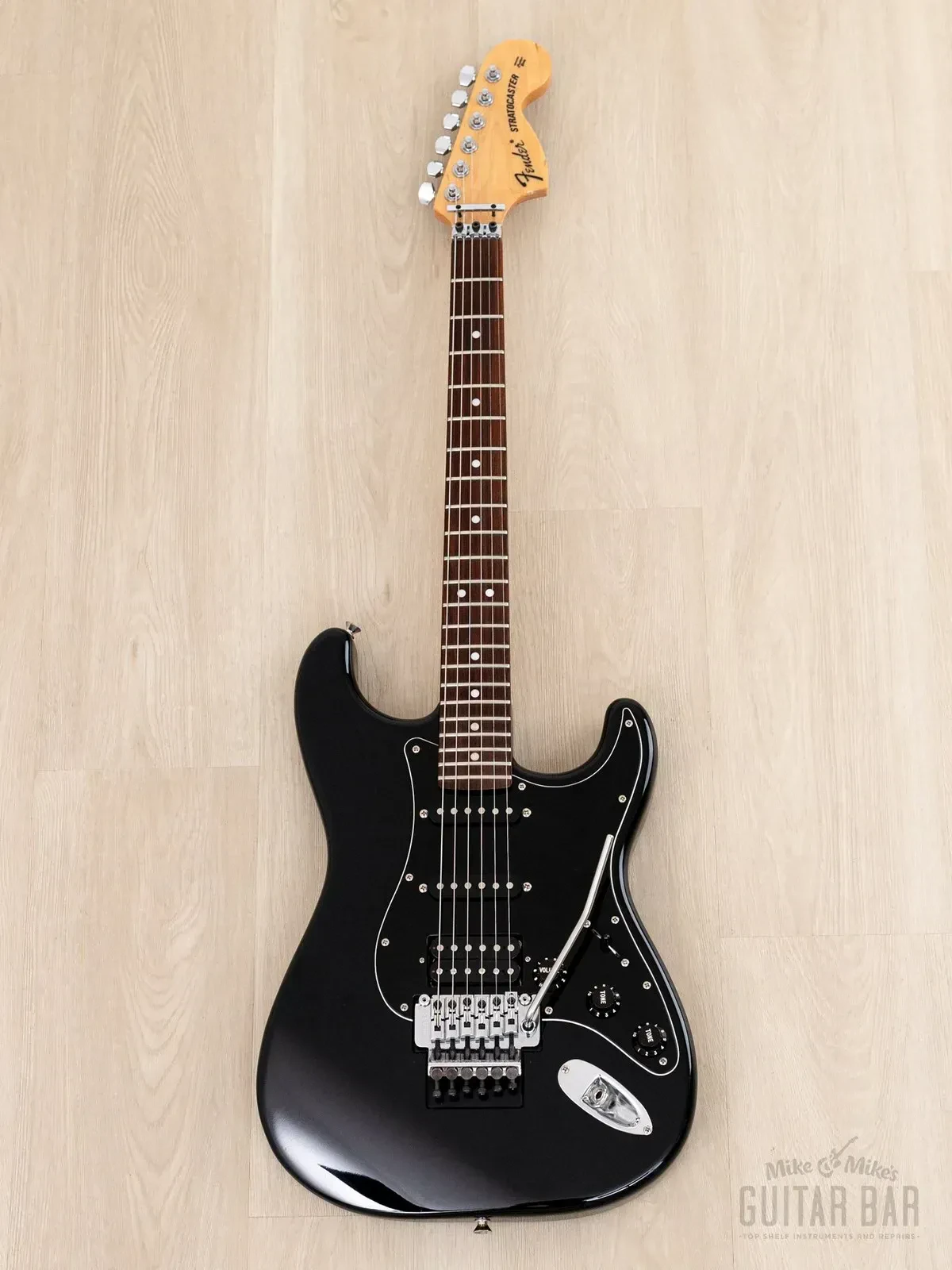 Электрогитара Fender Stratocaster ST72-FR SSH Superstrat Black w/gigbag Japan 2007