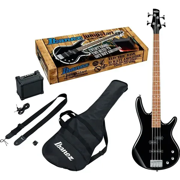Бас-гитара Ibanez IJSR190N Electric Bass Jumpstart Pack Black Night