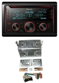 Автомагнитола для Hyundai Tucson (2005–2010) Pioneer 2-DIN DAB, MP3, Bluetooth, USB, CD