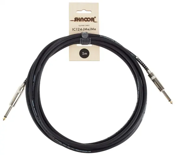 Инструментальный кабель SHNOOR IC124-JMeJMe-5m 5 м