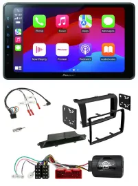 Pioneer Bluetooth 2DIN USB Lenkrad DAB Autoradio für Mazda 3 2003-2009 schwarz