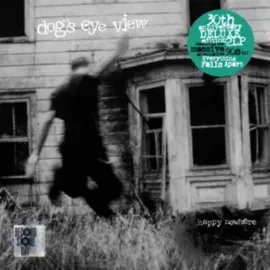 Виниловая пластинка Dog's Eye View – Happy Nowhere (Релиз 1995), зелёная с чёрным дымчатым эффектом