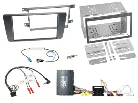 Einbauset Lenkradadapter Doppel DIN Autoradio für Skoda Octavia 09-13 Scout akti