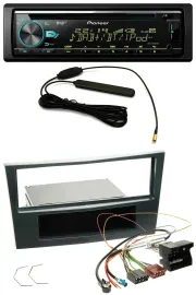 Автомагнитола для Opel Corsa D Pioneer CD/MP3/AUX/DAB/USB черная