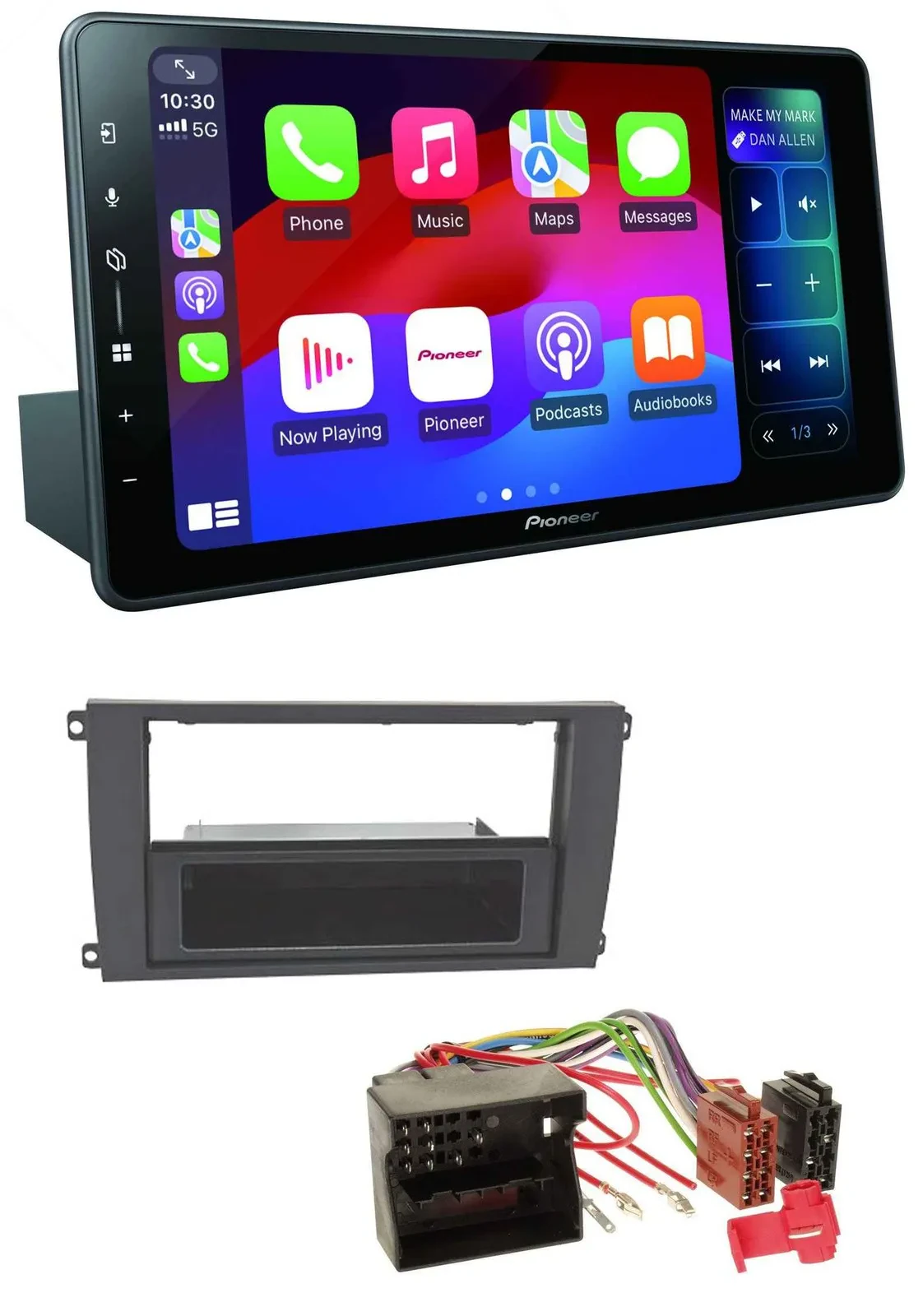 Автомагнитола для Porsche Cayenne (2007–2010) Pioneer Bluetooth, DAB, MP3, USB