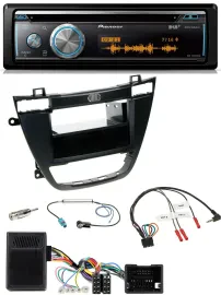 Pioneer Lenkrad DAB USB CD Bluetooth Autoradio für Opel Insignia ab 08 schwarz