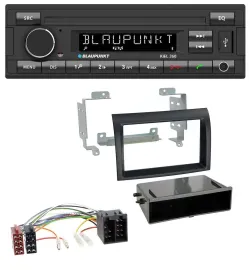 Автомагнитола Blaupunkt USB DAB Bluetooth MP3 для Fiat Ducato (2006–2010), черная
