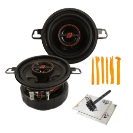 Cerwin Vega H735 | 50W RMS 3.5" Coaxial Car Speakers + Accessories