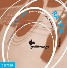 Струны для акустической гитары 13-56 Galli Strings RA1356